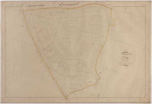 BAULNY - Section A - du Village - feuille 03
