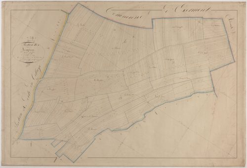 BAULNY - Section B - de Somplein - feuille 01