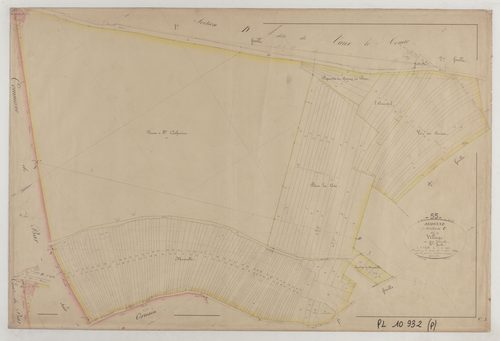 BEHONNE - Section C du Village feuille 03