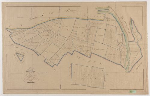 BELLERAY - Section B - de la Poudrerie - feuille U