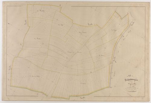 BETHELAINVILLE - Section A - de Vignéville - feuille 03