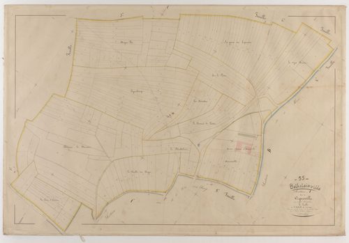 BETHELAINVILLE - Section A - de Vignéville - feuille 04