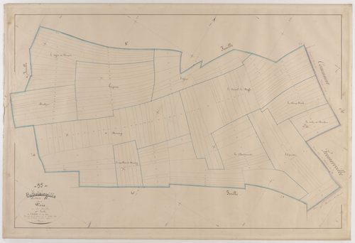 BETHELAINVILLE - Section B - de Woée - feuille 09