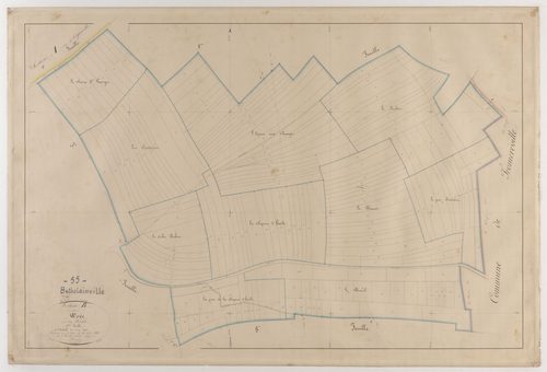 BETHELAINVILLE - Section B - de Woée - feuille 02