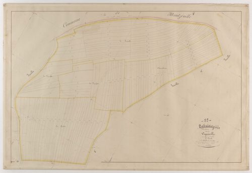 BETHELAINVILLE - Section A - de Vignéville - feuille 07