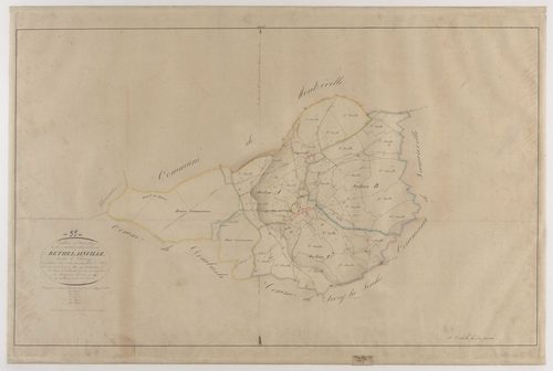 BETHELAINVILLE - Tableau d'assemblage - feuille 01