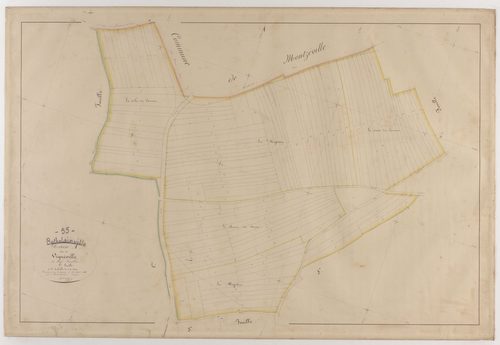 BETHELAINVILLE - Section A - de Vignéville - feuille 02