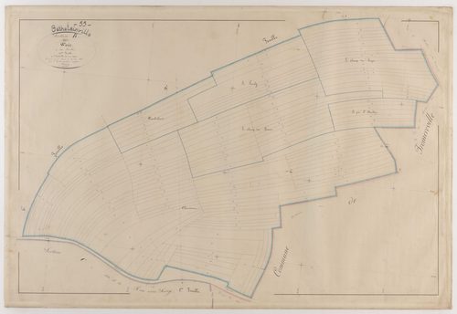 BETHELAINVILLE - Section B - de Woée - feuille 10