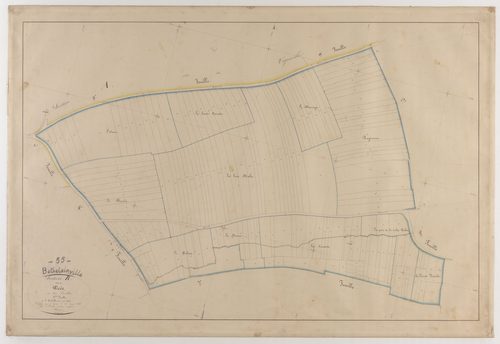 BETHELAINVILLE - Section B - de Woée - feuille 03