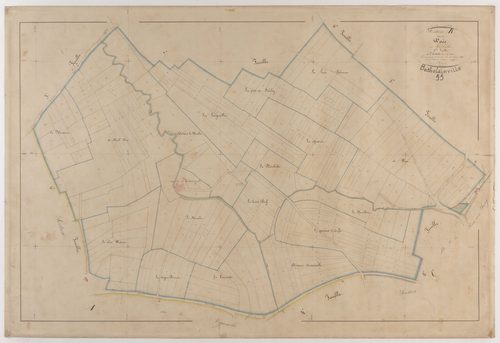BETHELAINVILLE - Section B - de Woée - feuille 04