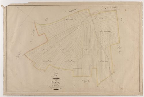 BETHINCOURT - Section A - de Chenévaux - feuille 01