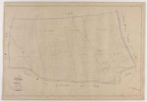BETHINCOURT - Section B - de Corvaux - feuille 05