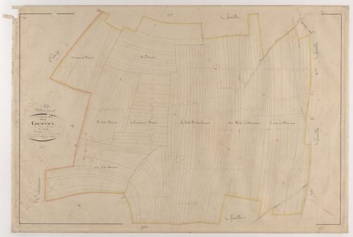 BETHINCOURT - Section A - de Chenévaux - feuille 02