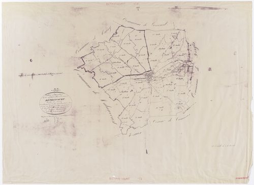 BETHINCOURT - Tableau d'assemblage - feuille 01