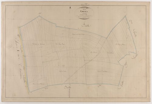 BETHINCOURT - Section B - de Corvaux - feuille 04