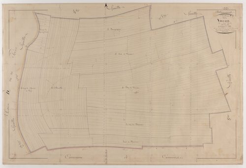 BETHINCOURT - Section C - du Village - feuille 09