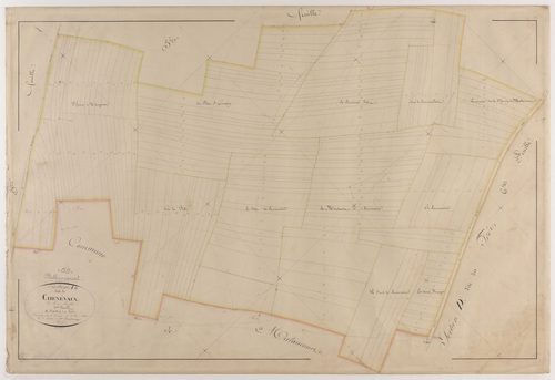 BETHINCOURT - Section A - de Chenévaux - feuille 04