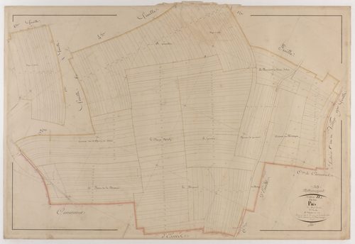 BETHINCOURT - Section D - des Prés - feuille 02