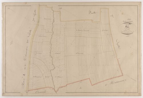 BETHINCOURT - Section D - des Prés - feuille 06
