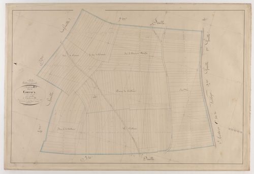 BETHINCOURT - Section B - de Corvaux - feuille 06