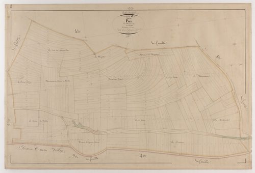 BETHINCOURT - Section D - des Prés - feuille 01