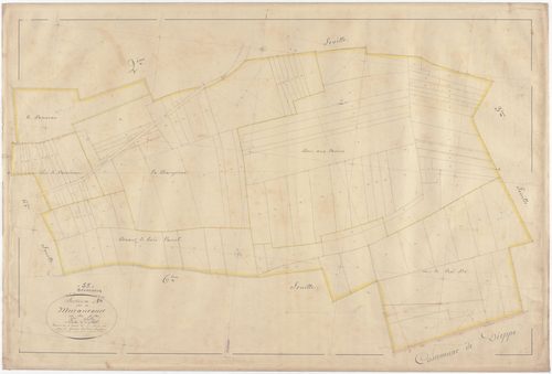 BEZONVAUX - Section A - de Muraucourt - feuille 04
