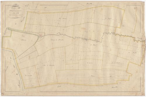 BEZONVAUX - Section A - de Muraucourt - feuille 05