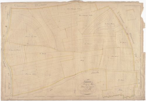 BEZONVAUX - Section A - de Muraucourt - feuille 01
