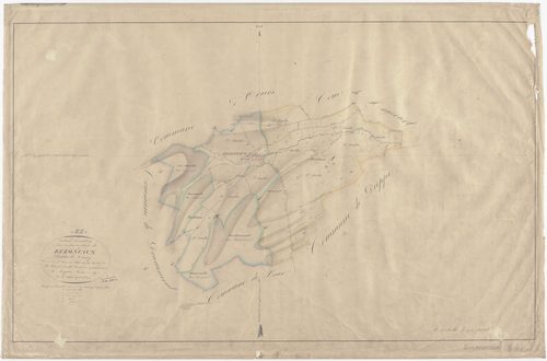 BEZONVAUX - Tableau d'assemblage - feuille 01