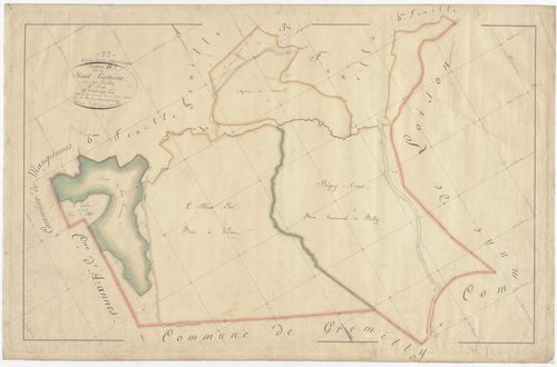 BILLY-SOUS-MANGIENNES - Section D - du Haut Fourneau - feuille 05
