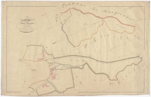 BILLY-SOUS-MANGIENNES - Section D - du Haut Fourneau - feuille 06