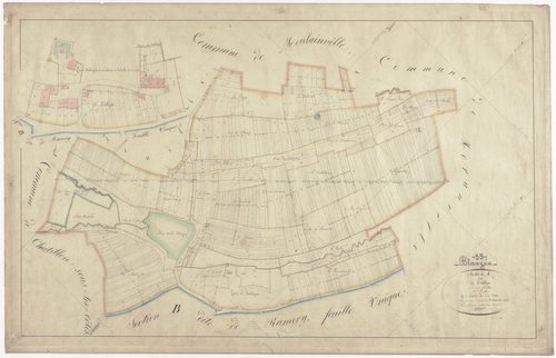 BLANZEE - Section A - du Village - feuille 02