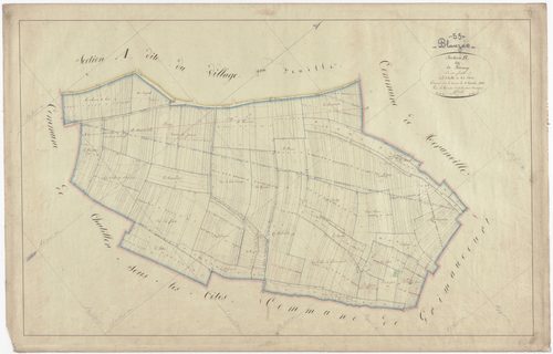 BLANZEE - Section B - de Ramery - feuille U