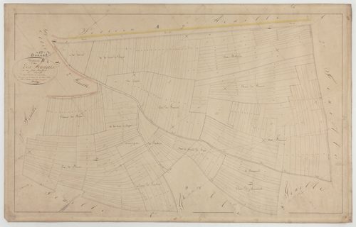 BONNET - Section B des Founais feuille 01
