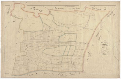 BOULIGNY - Section A - de la Maladrie - feuille 02