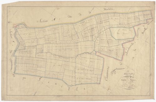 BOULIGNY - Section B - la Goulette de Braux - feuille 01