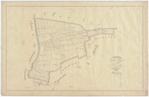 BOULIGNY - Section B - la Goulette de Braux - feuille 02