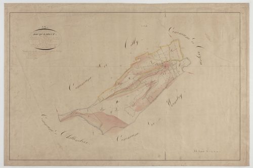 BOUQUEMONT - Tableau d'assemblage feuille 01