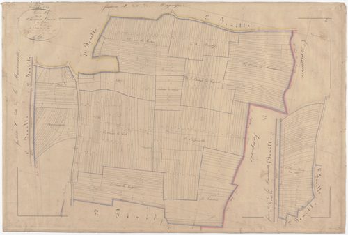 BOUREUILLES - Section B - du Chemin Croisé - feuille 01