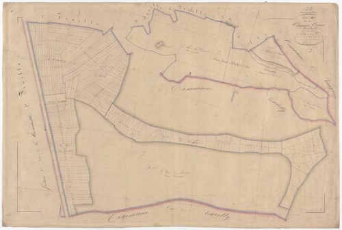 BOUREUILLES - Section B - du Chemin Croisé - feuille 06