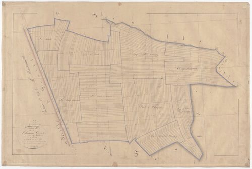 BOUREUILLES - Section B - du Chemin Croisé - feuille 03