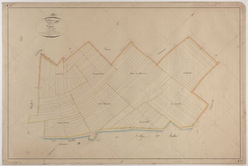BRABANT-EN-ARGONNE - Section A - des Vignes - feuille 01