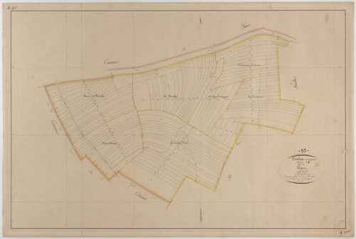 BRABANT-EN-ARGONNE - Section A - des Vignes - feuille 04