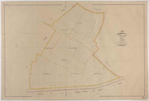 BRABANT-EN-ARGONNE - Section B - du Village - feuille 04