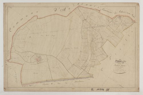BRABANT-LE-ROI - Section A robert Croué feuille 01