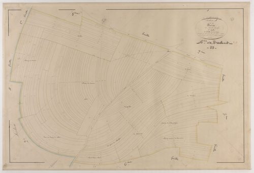 BRABANT-SUR-MEUSE - Section A - des Bois - feuille 07