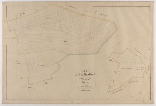 BRABANT-SUR-MEUSE - Section A - des Bois - feuille 01