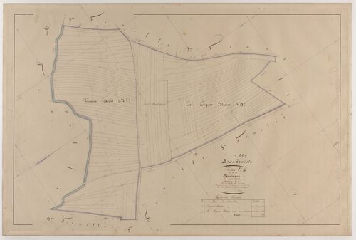 BRANDEVILLE - Section C - de la Montagne - feuille 04