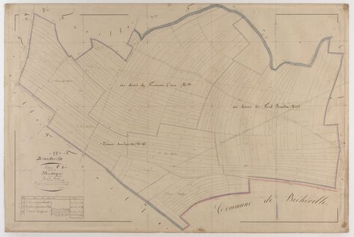 BRANDEVILLE - Section C - de la Montagne - feuille 08