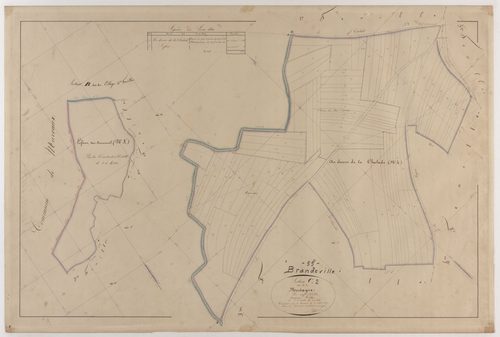 BRANDEVILLE - Section C - de la Montagne - feuille 02